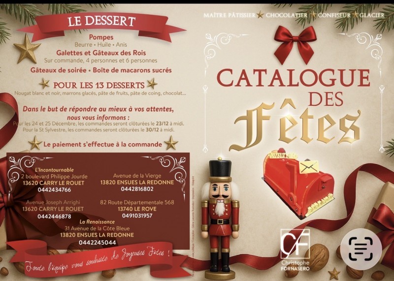 BUCHES  POUR REPAS DE NOEL