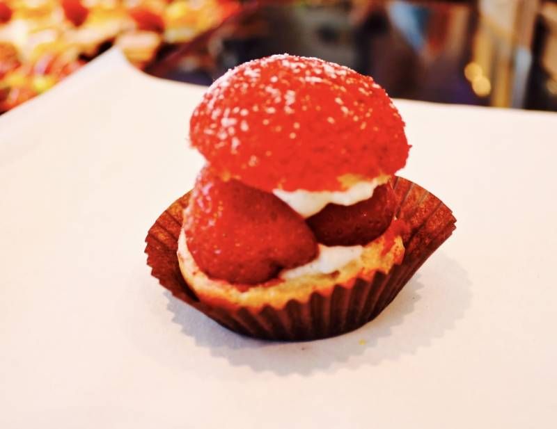 trio de fraise pâtisserie fornasero reynier carry le rouet ensues la redonne martigues